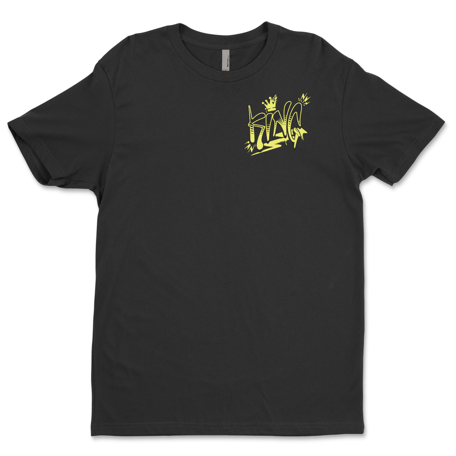 Custom T-Shirt, King ,Dtf Print On Next Level T-Shirt unisex Soft Cotton