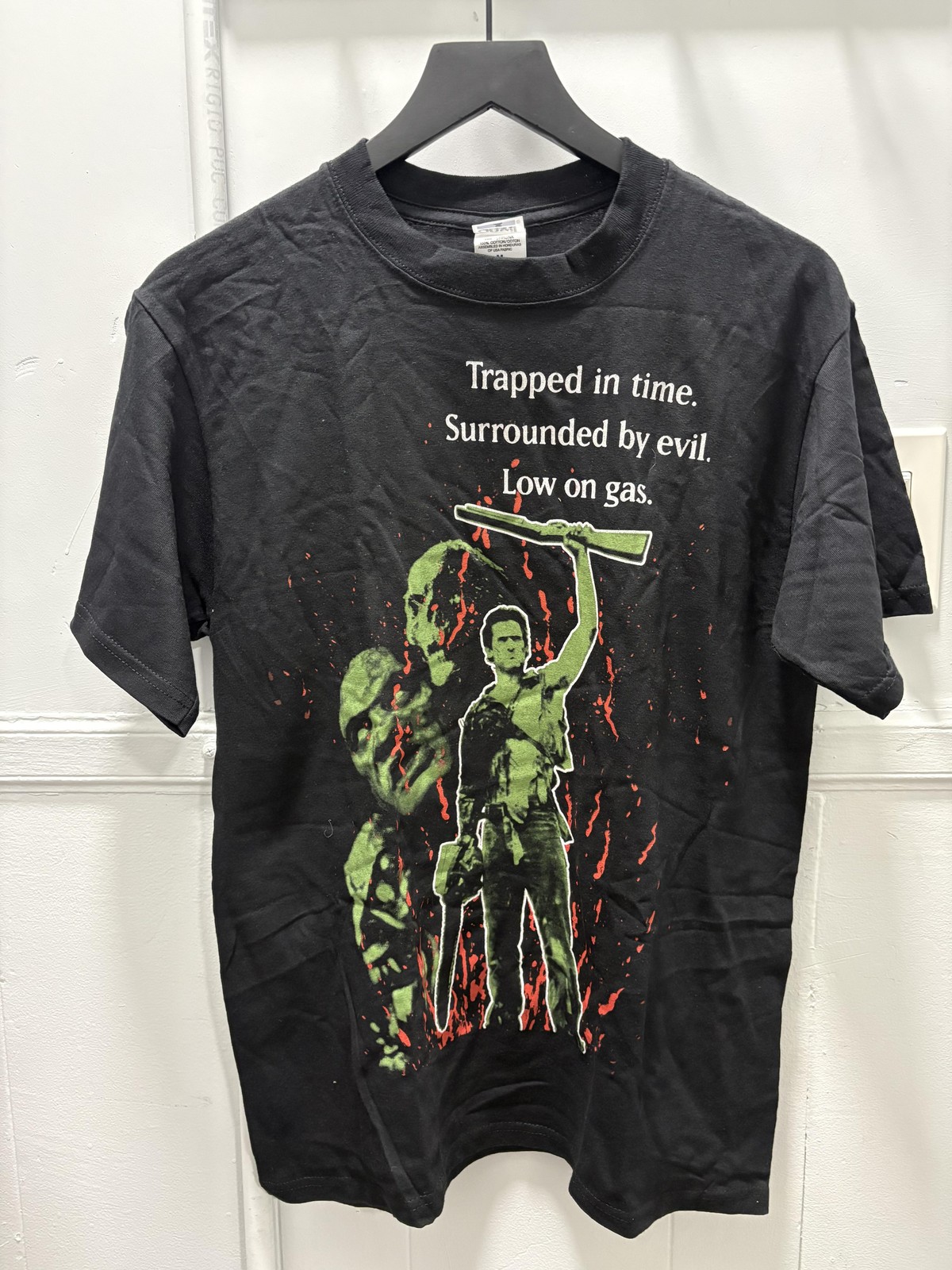 Vintage Army of Darkness Shirt Mens Medium Black Graphic Evil Dead 2005 00s