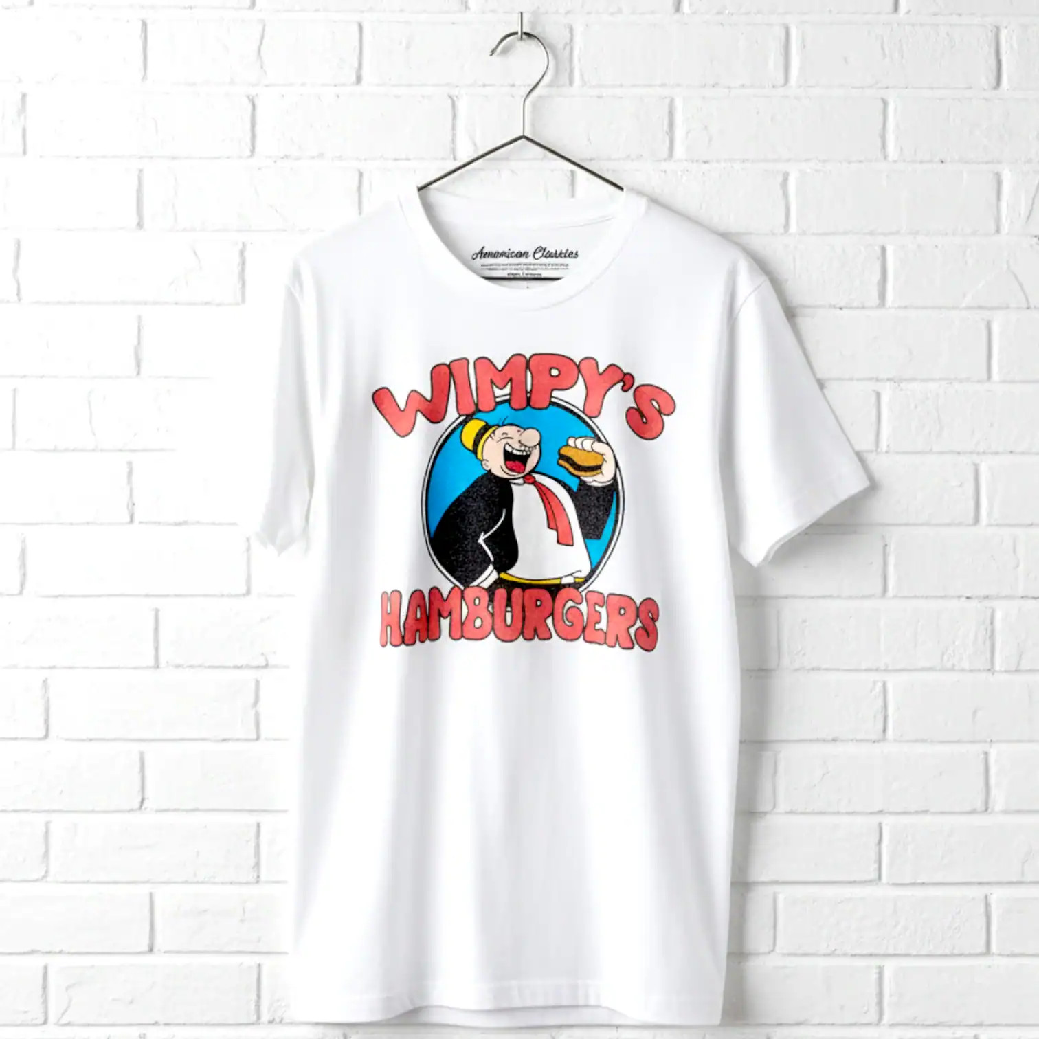 Popeye Wimpy’s Hamburgers Men’s T Shirt