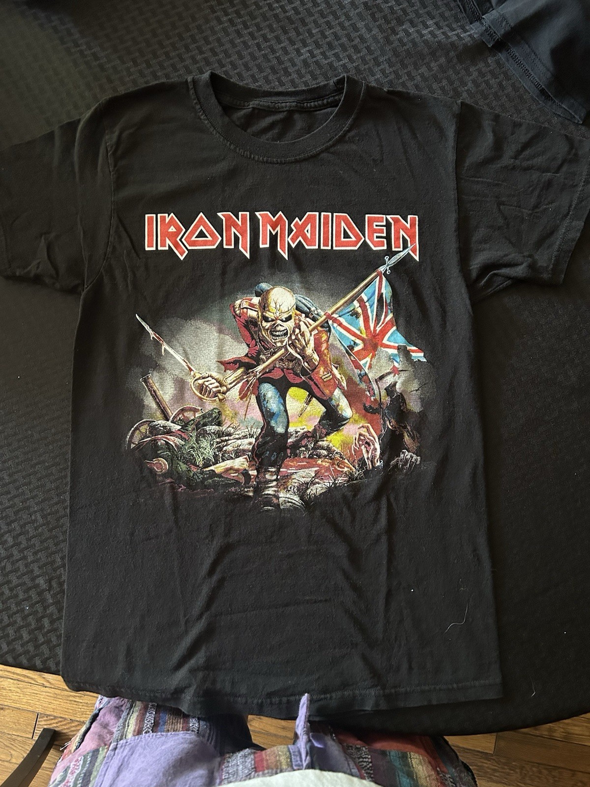 IRON MAIDEN Shirt The Trooper Judas Priest Motorhead Metallica Megadeth DIO UFO