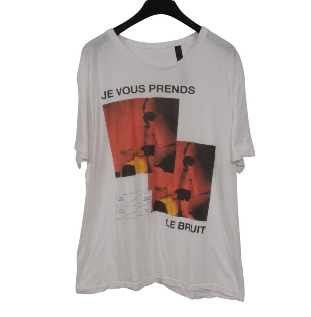 Enfants Riches Deprimes Mens Je Vous Prends Le Brut T Shirt Large White Red Blac