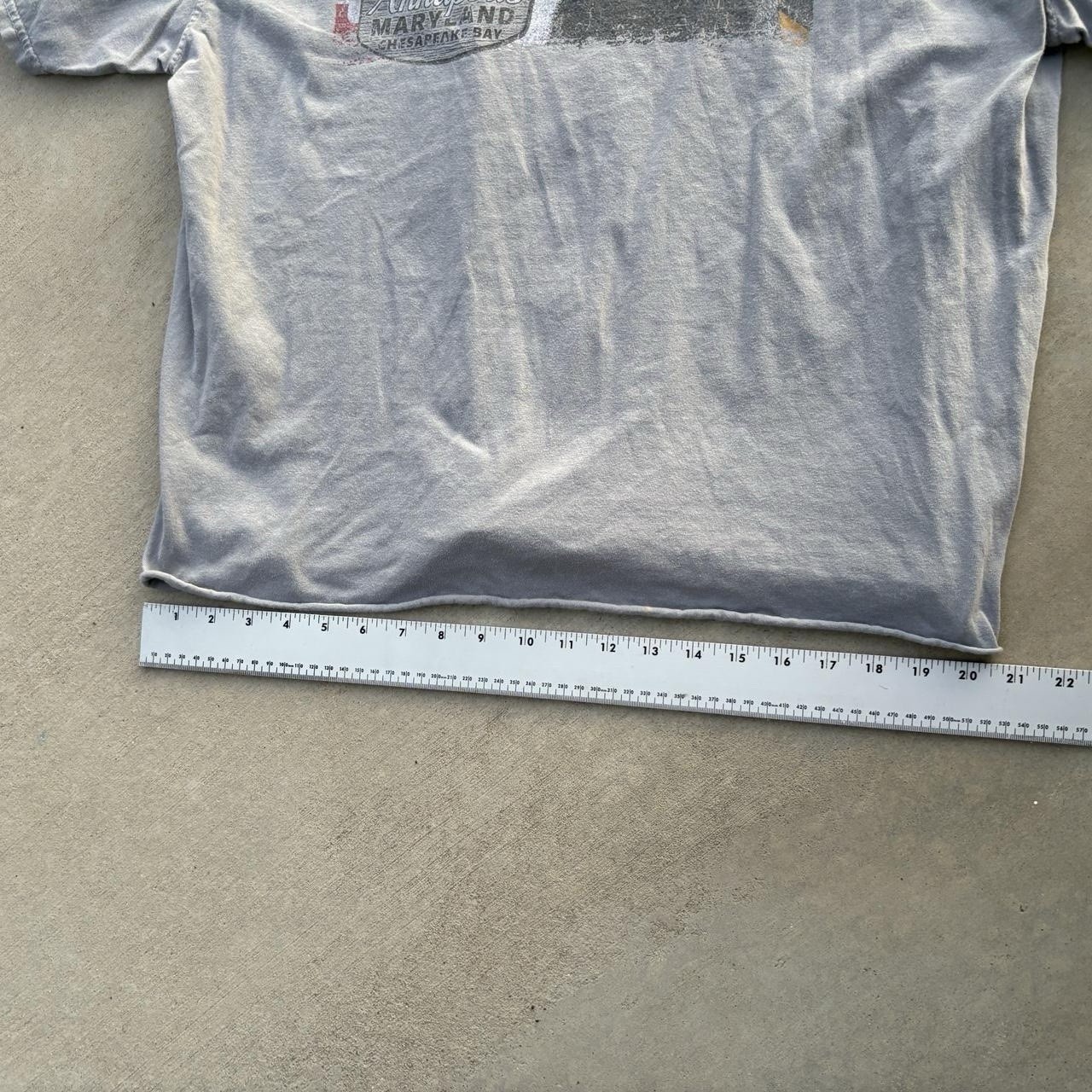 grey cropped annapolis maryland graphic tee Ships same day/next unisex graphic