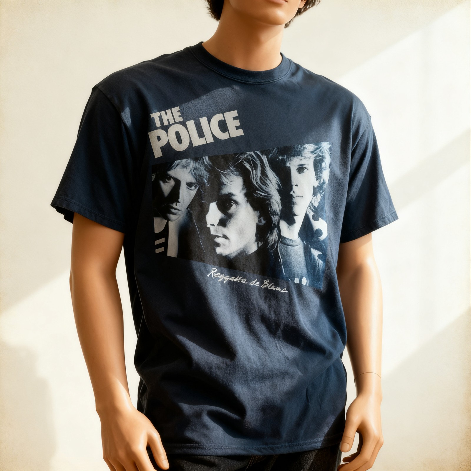 Classic The Police Band Short Sleeve Men S-5XL