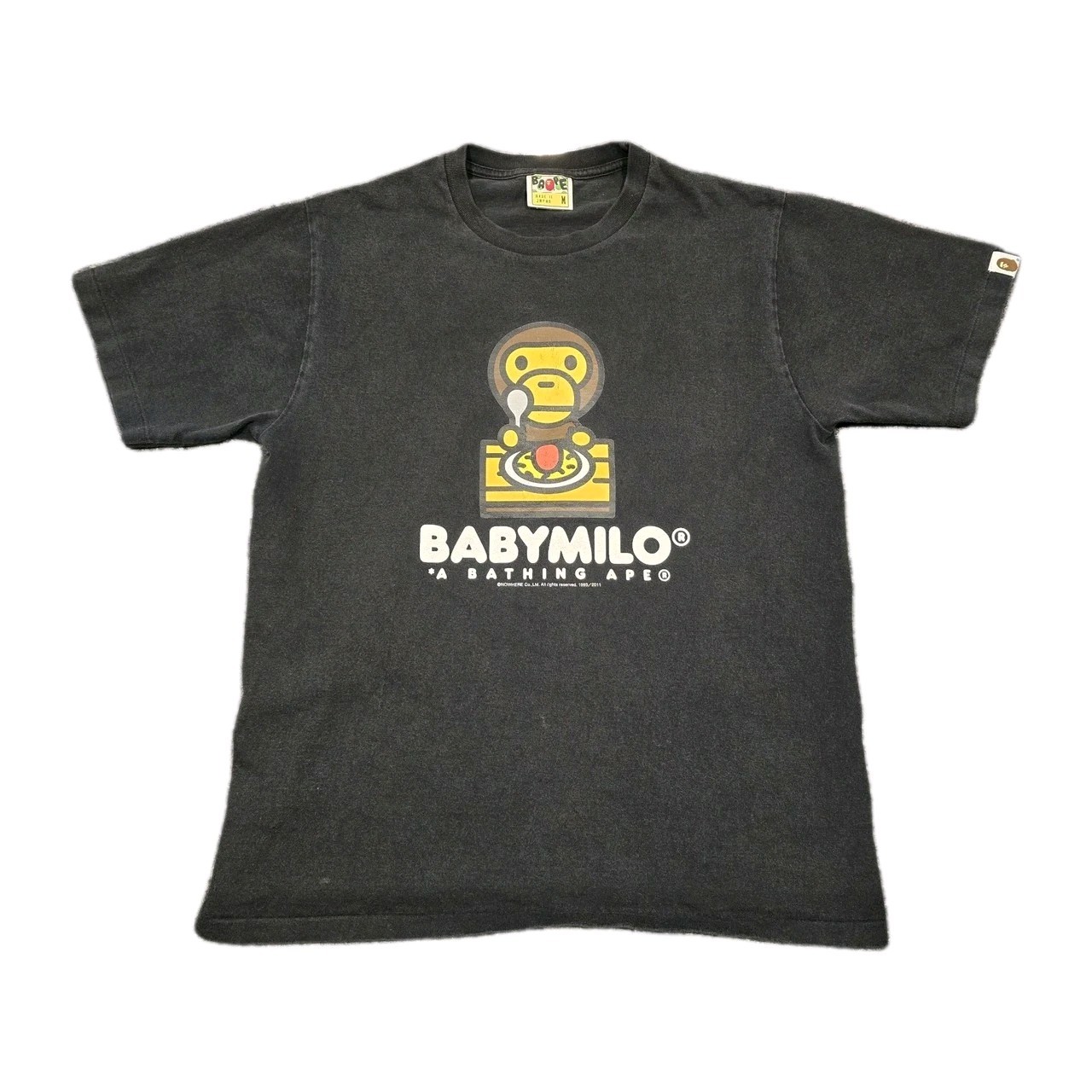 Rare BAPE T-shirt Baby Milo Mens Medium Made In Japan