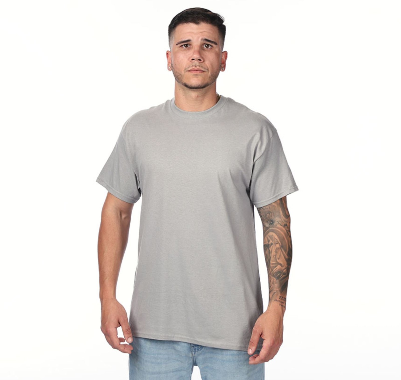Gildan (5-pack) Bulk Solid Heavy Cotton Short Sleeve Blank Tee T-Shirt S-5XL New