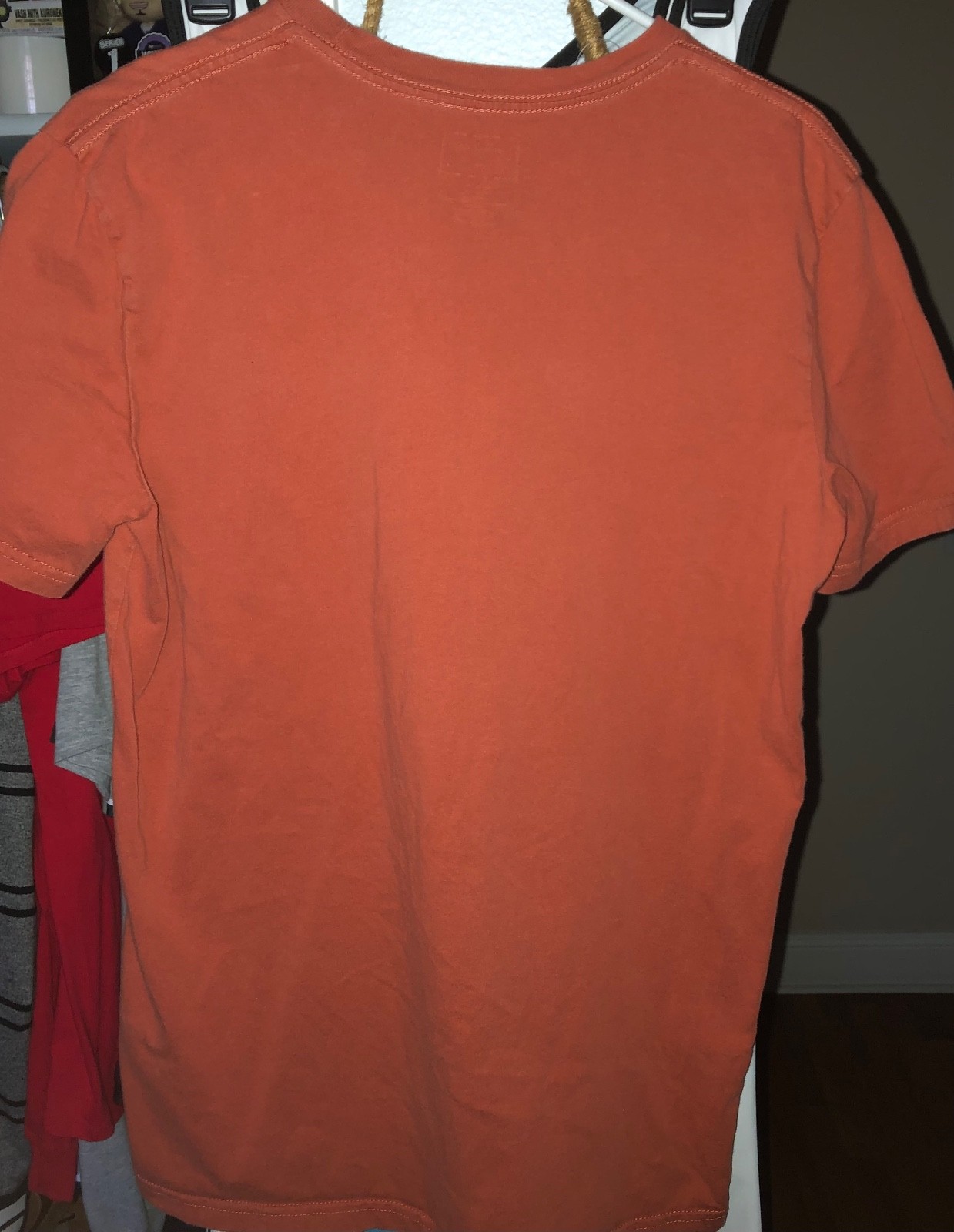 Quicksilver Men’s Shirt Orange Medium