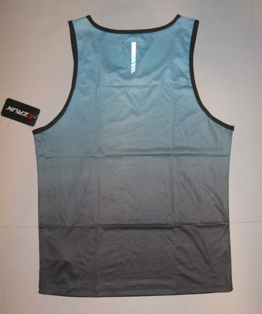 EZRUN Men’s Quick Dry Sport Tank Top for Bodybuilding Gym Athletic Jogging Small
