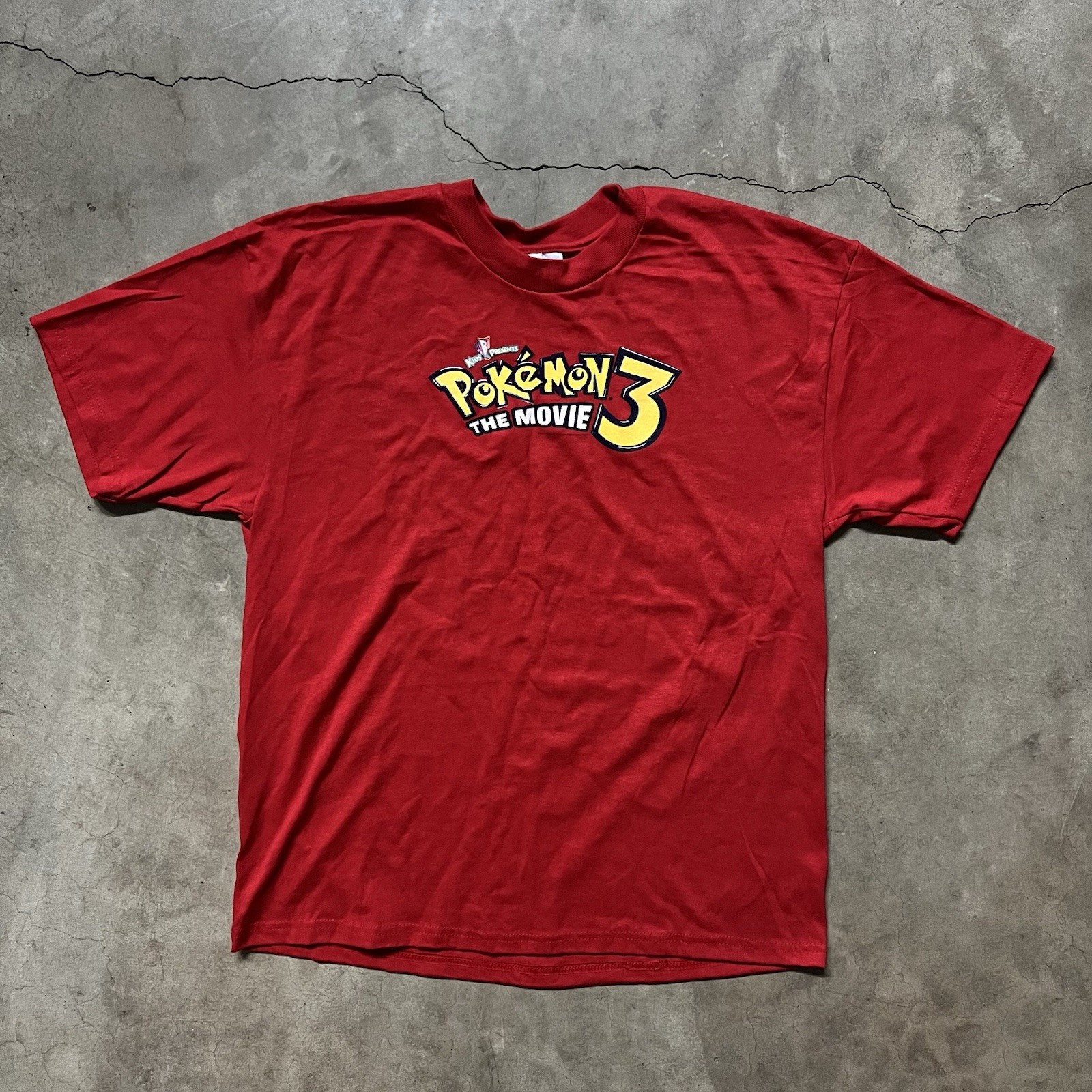 Vintage 2000’s Nintendo Pokemon 3 The Movie Promotional 🇺🇸 T-Shirt Adult S