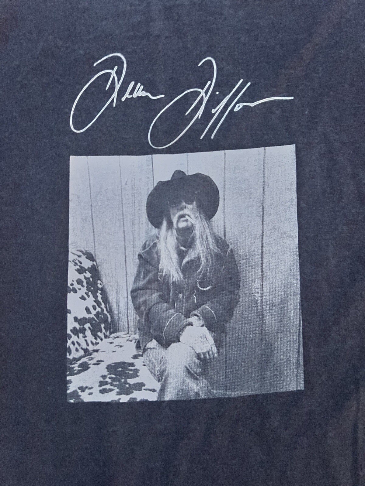 Dean Dillon Tshirt Size M Medium NEW Signature Shirt Hall O Fame Songwriter 1390