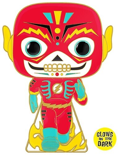 FUNKO POP! PINS: DC Comics Day of the Dead – Flash (Styles May Vary) [New ] Pi