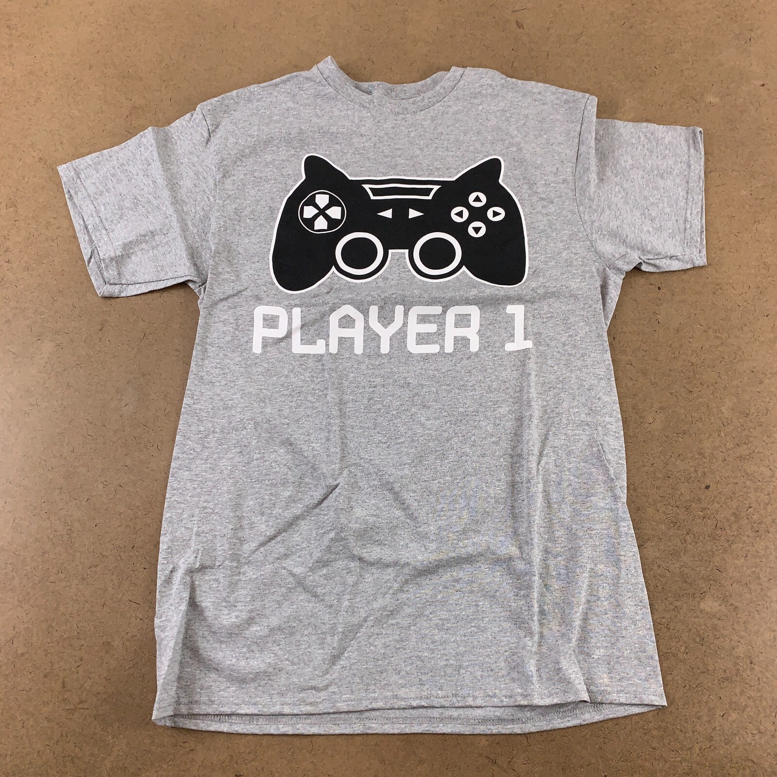 Adult Medium & Newborn Gaming Player One Player Two T-Shirt & Bodysuit Set New