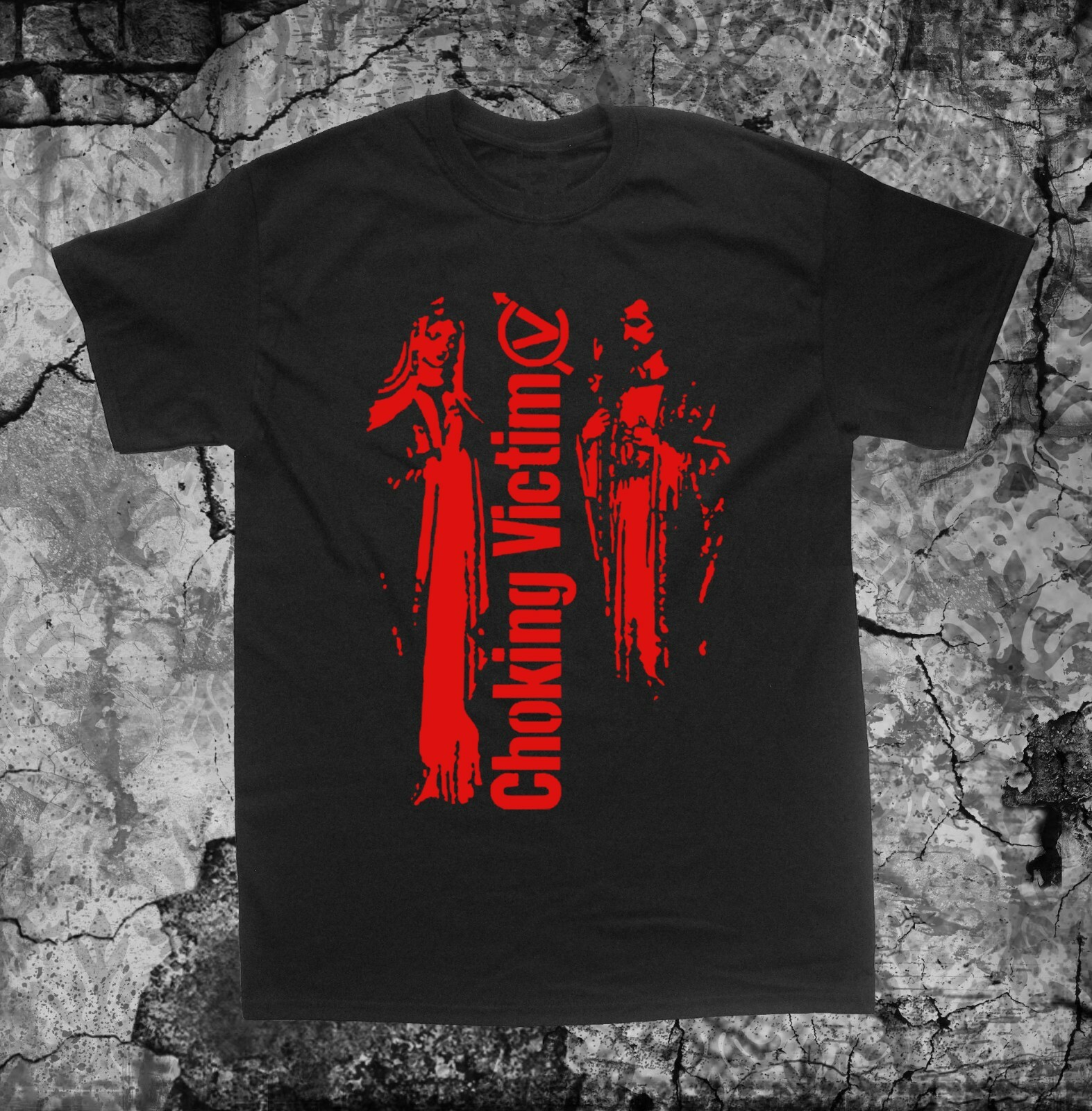 Choking Victim T Shirt Leftover Crack Subhumans Crass Amebix Citizen Fish Doom