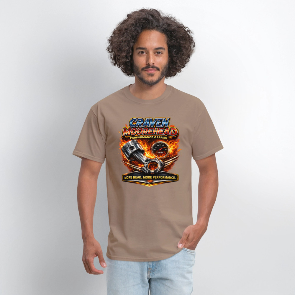Craven Moorehead Performance Garage Funny Adult Humor T-Shirt