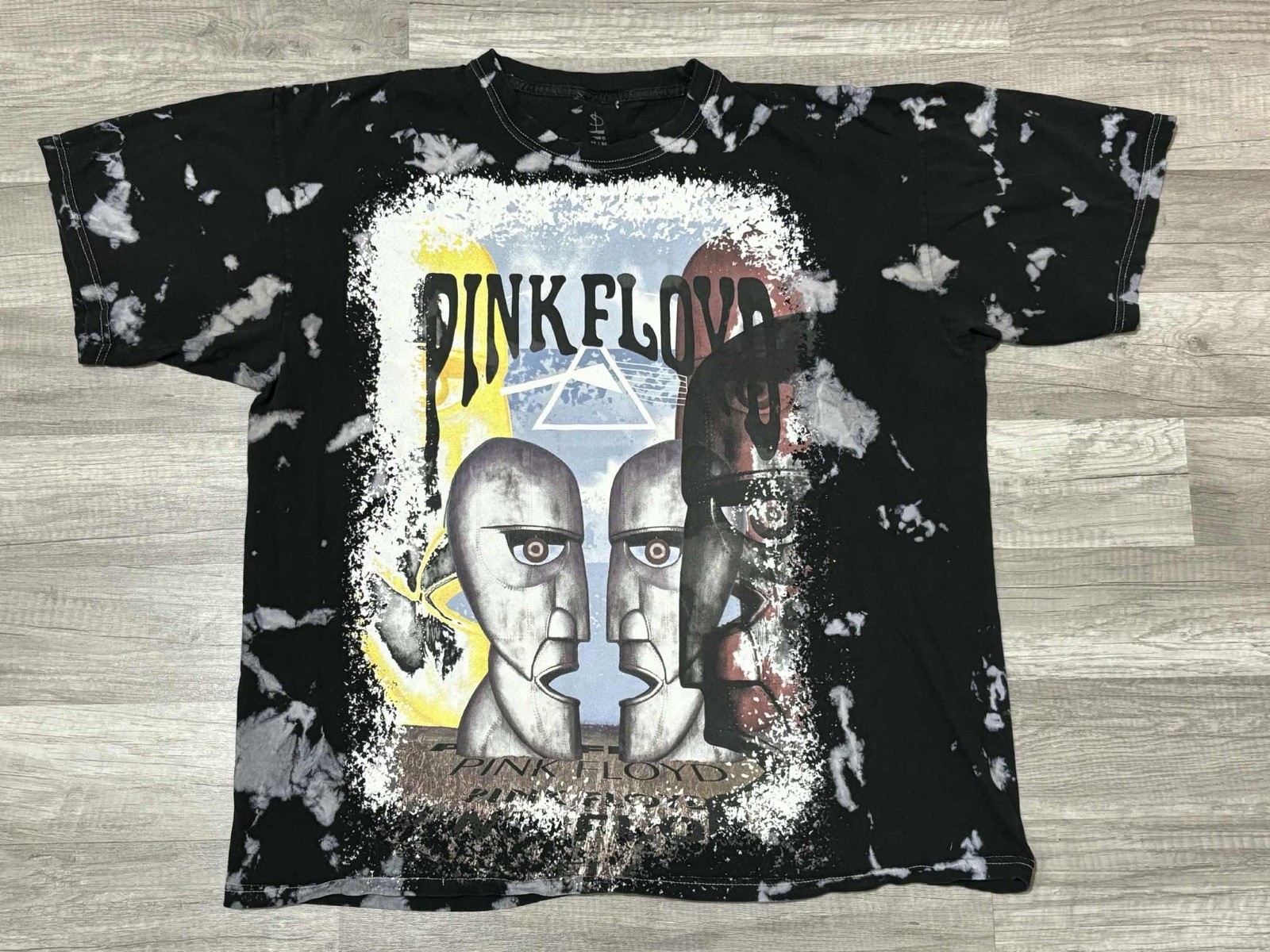 Pink Floyd T-Shirt Band Tee Tie Dye Graphic Tee Adult Size M/L