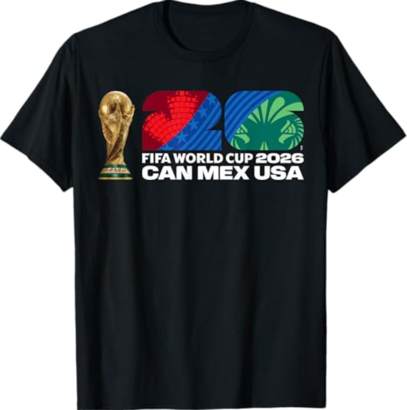 FIFA World CUP26 FIFA Host Country Trophy Color T-Shirt
