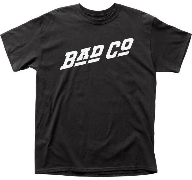 BAD COMPANY Logo T SHIRT S-M-L-XL-2XL Brand New Official Impact Merchandising