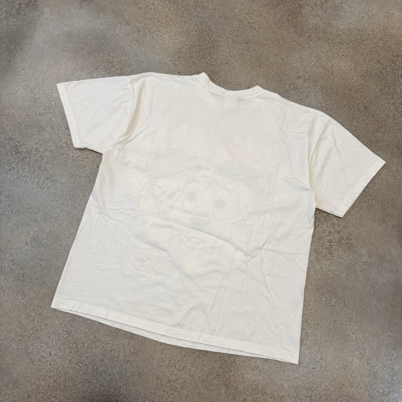 Vintage 90s 101 Dalmatians Walt Disney Tee Shirt Fits XL White Movie Heart 1990s