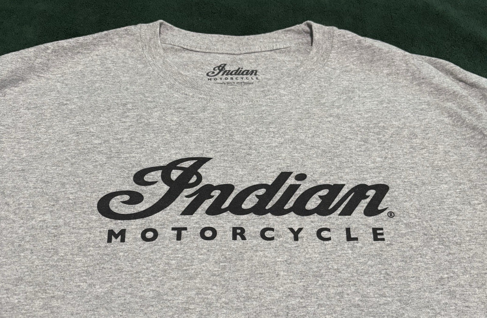 Indian Motorcycle Gray Long Sleeve Shirt Size XL Albuquerque New Mexico