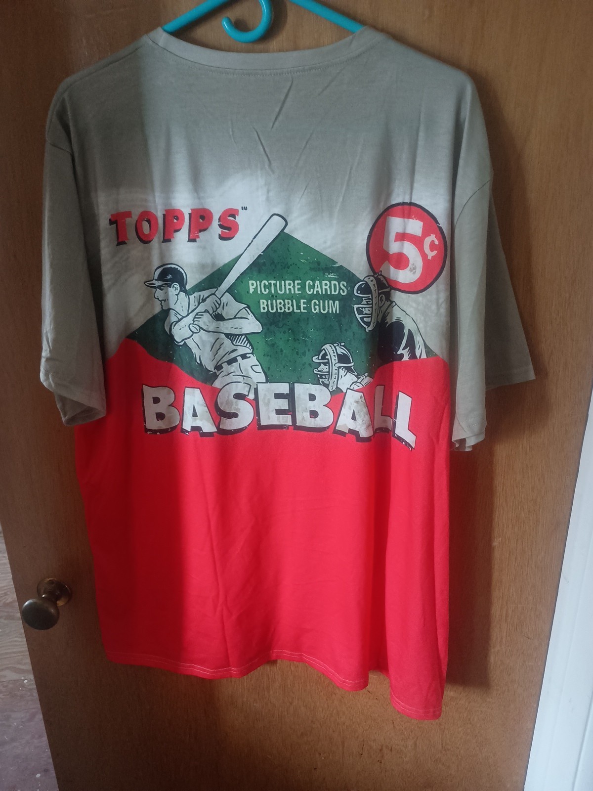 Topps Baseball Nostalgia Shirt – Men’s 3XL, New