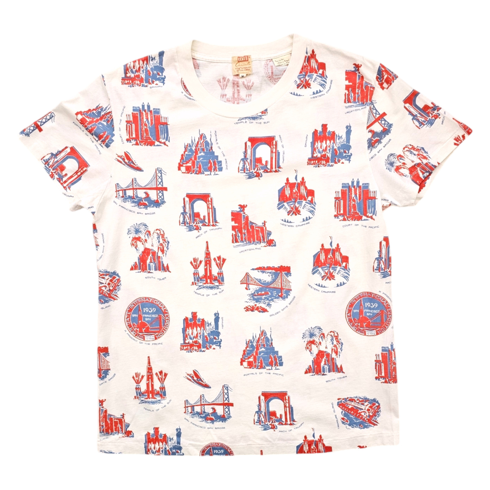 New LVC Levi’s Vintage Clothing 1960’s Casuals Tee Size M SS14