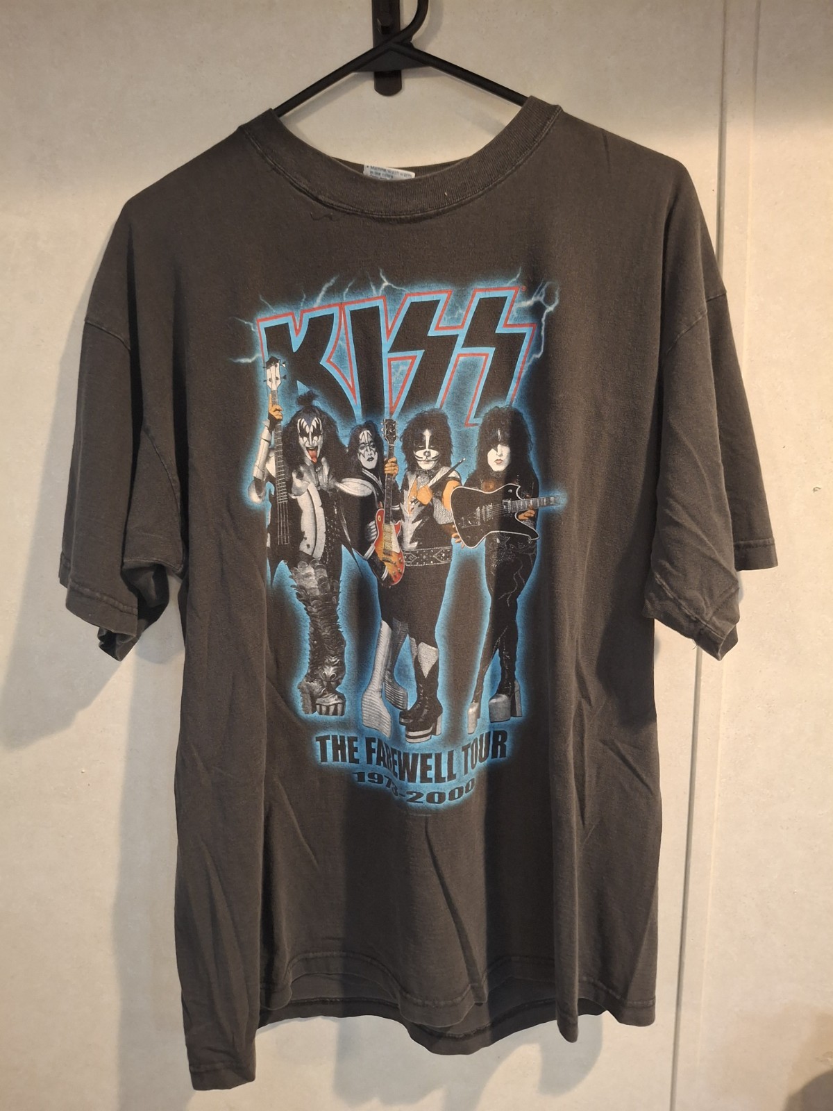 vintage KISS “The Farewell Tour” t-shirt Original Print Size Xl