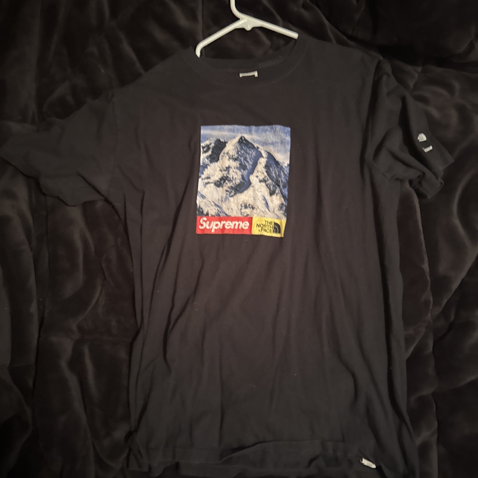 Supreme x The North Face Mountain T-Shirt Black – Size large
