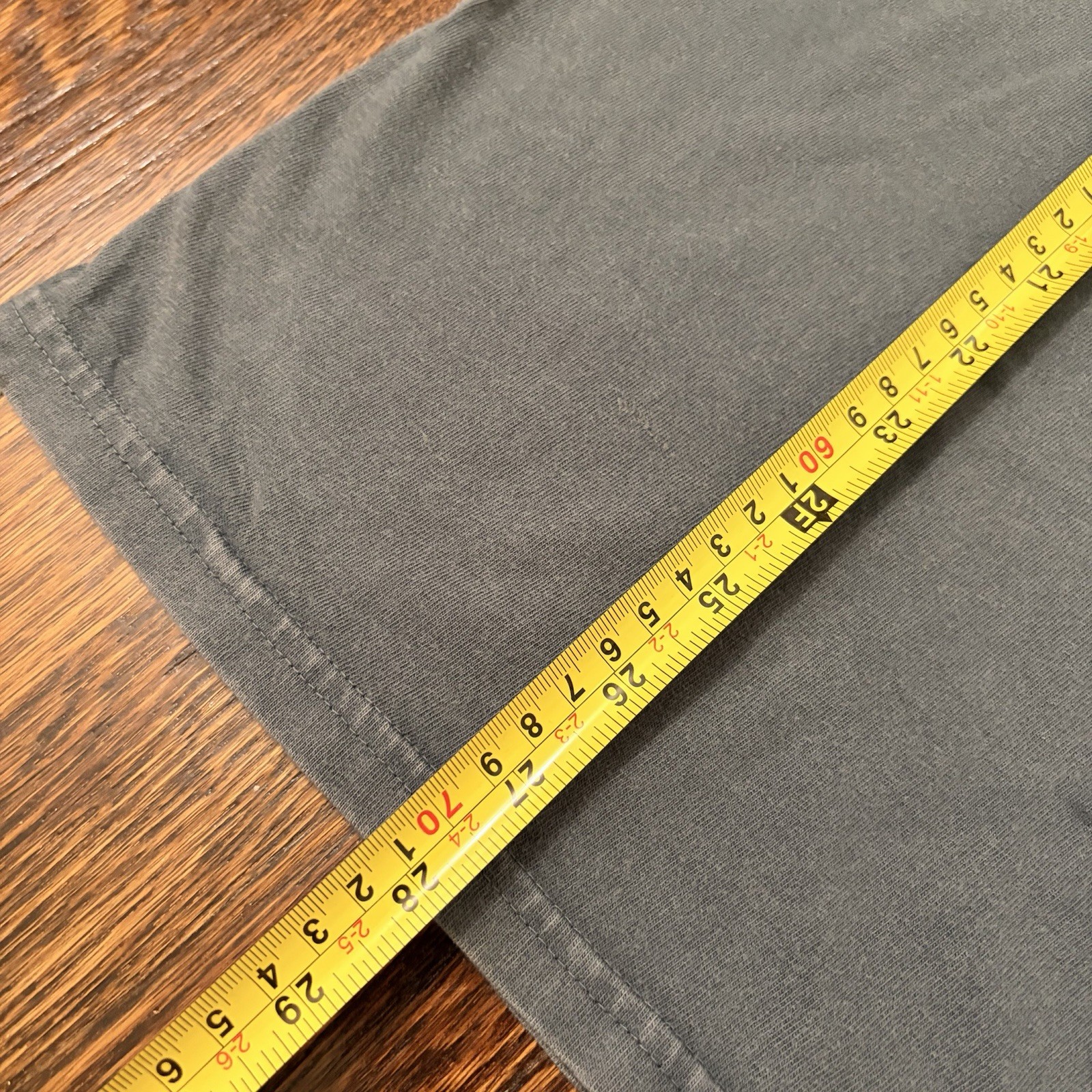 100% Cotton Lucky Sz L New Chevrolet Tshirt Teal Gray Vintage Appeal