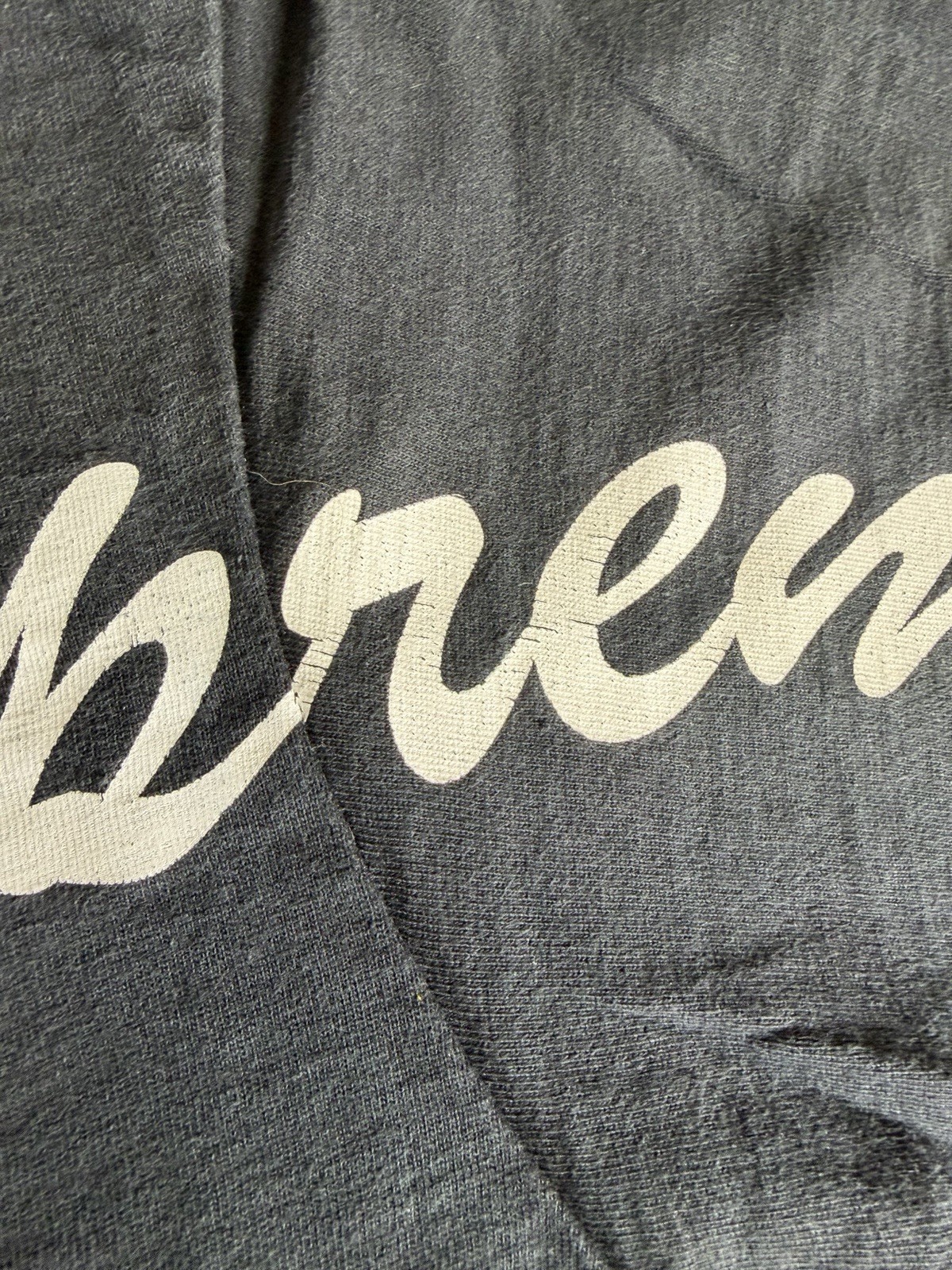 Rare SUPREME FW20 2020 Shoulder Arc Spell Out T Shirt Streetwear Black Large Fad