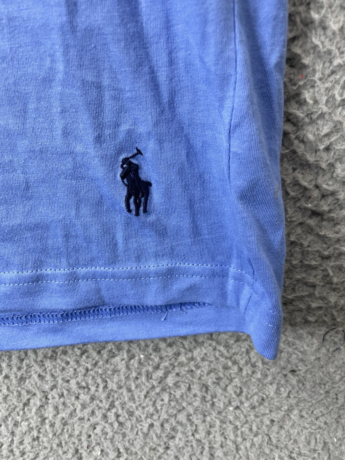 🔥 Polo Ralph Lauren • Men’s Blue Slim Fit Crew-Neck T-Shirt • Size S
