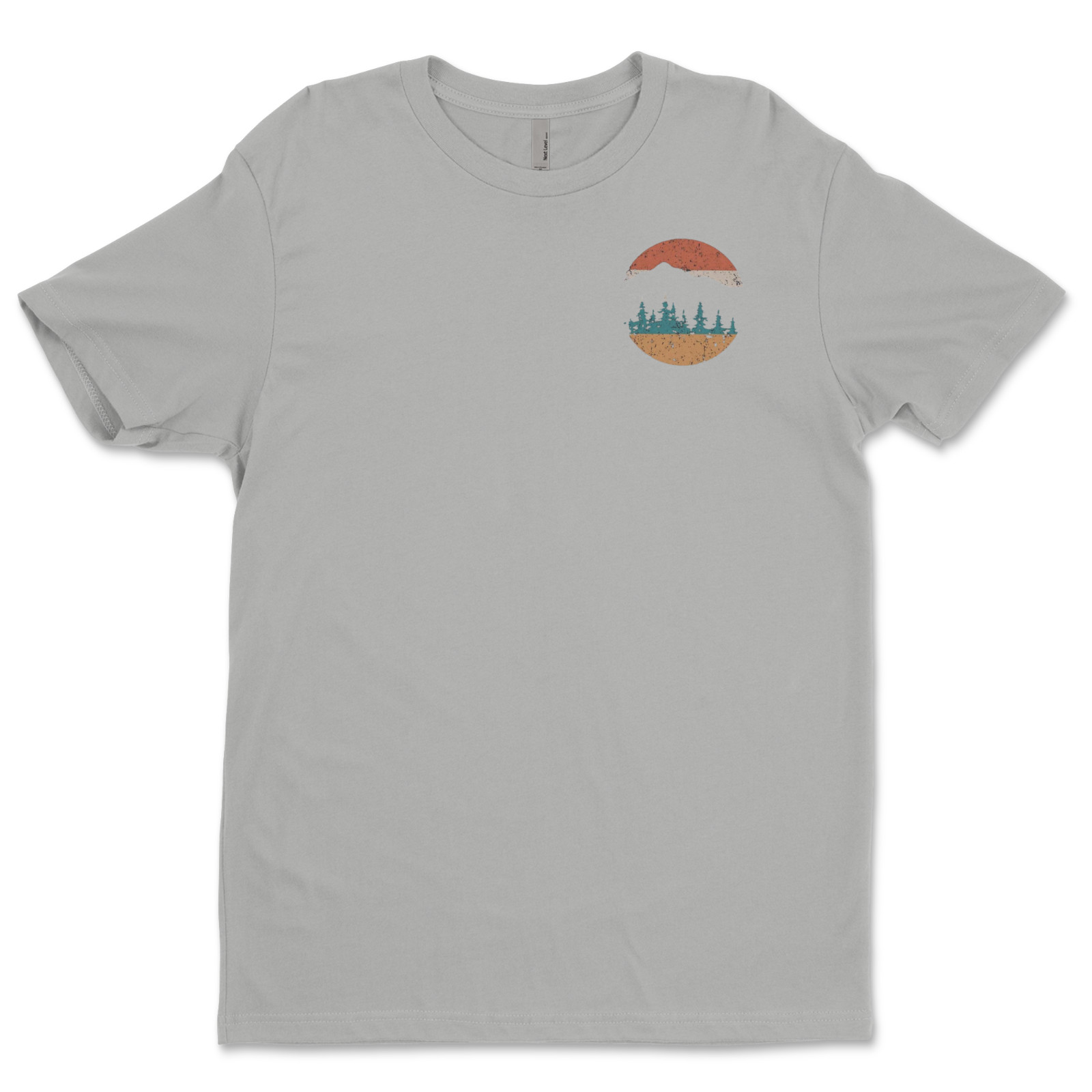Custom T-Shirt Mountains/ Unisex Soft Style T-Shirts, Next Level- Cotton