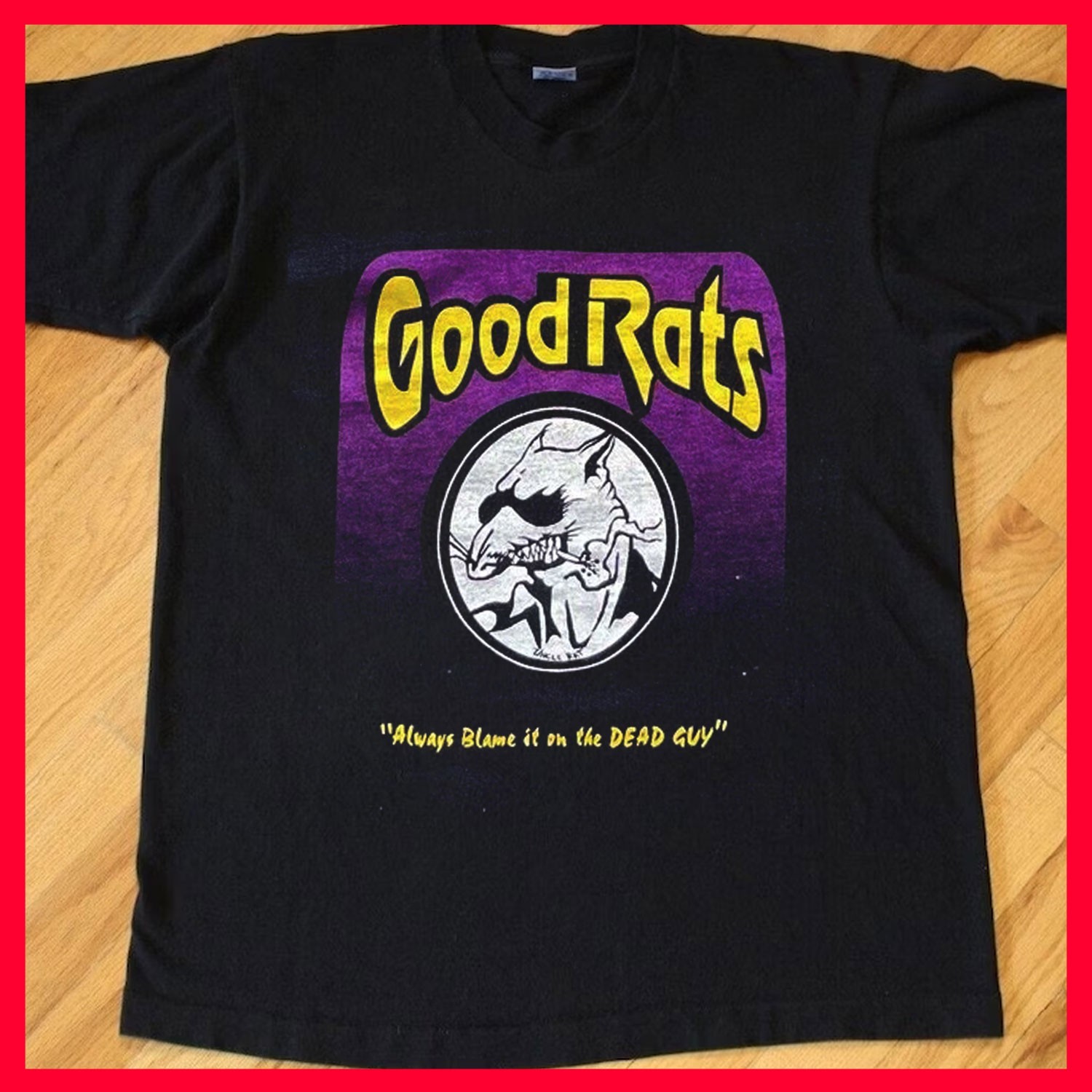 Vintage 90s Good Rats Band Unisex Cotton T-shirt S-3XL