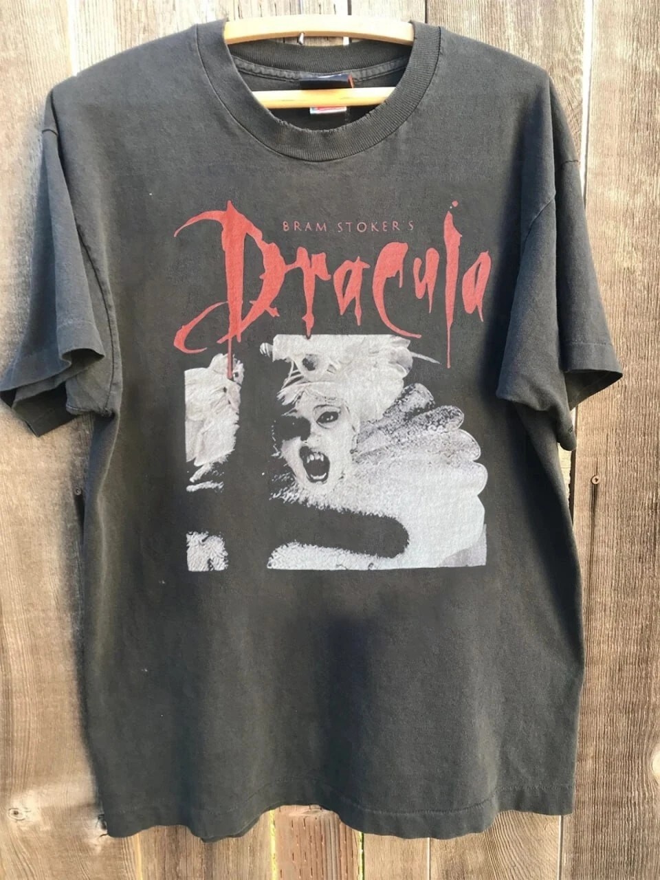 Dracula Lucy T-shirt Movie Classic style charcoal Unisex Remake T shirt