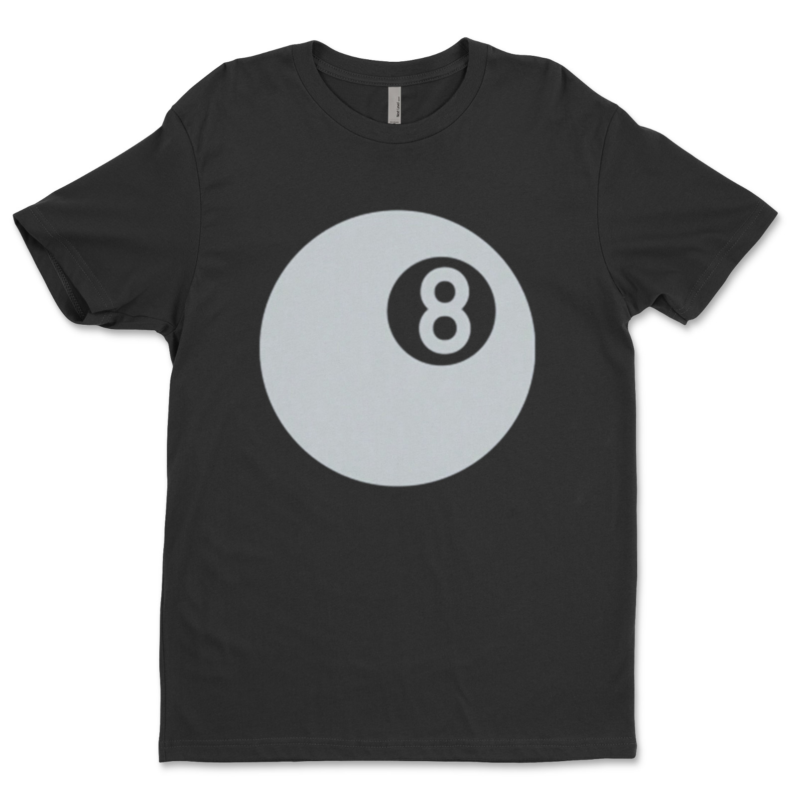 DTF Eight Ball/ Custom Unisex Soft Style T-Shirts, Next Level- Cotton