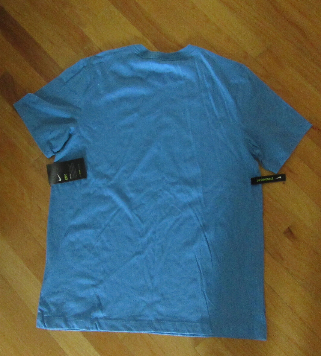 Nike Men’s Blue T-Shirt “Just Do It” Short Sleeve Crew Neck Athletic Sz L