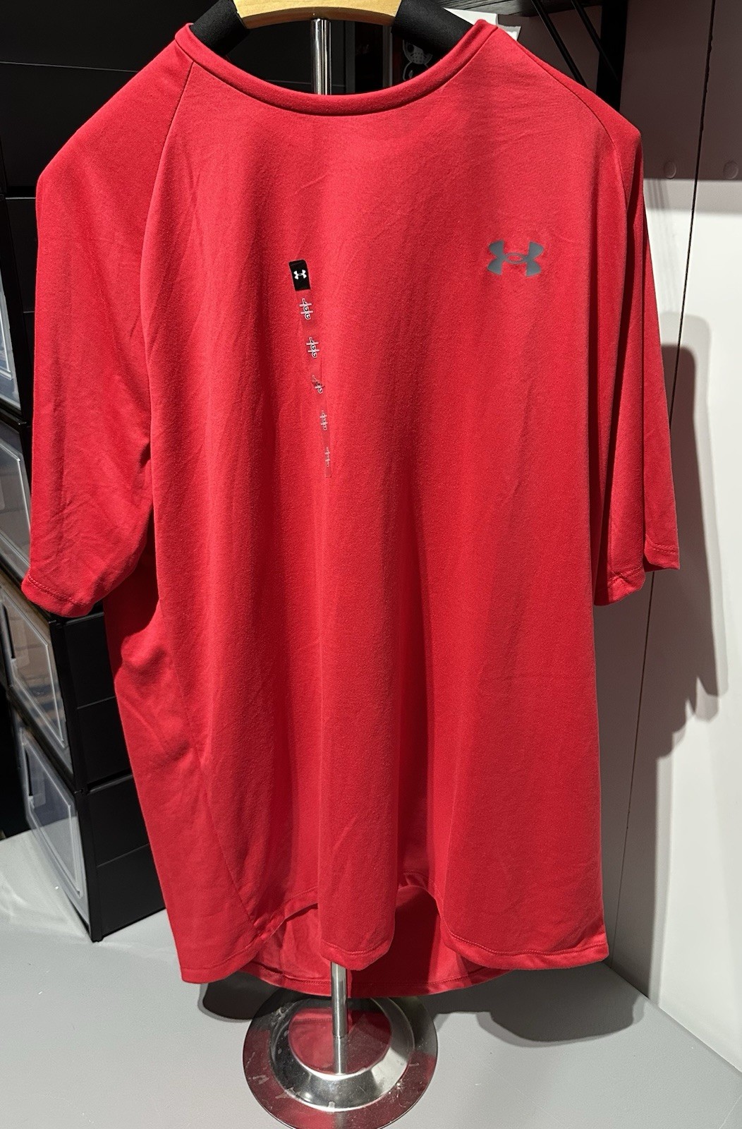 Under Armour UA Tech 2.0 SS Tee Red Large Loose Fit Short Sleeve Men’s T-Shirt