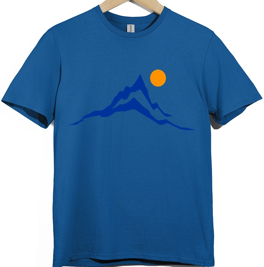 Mountain Hiking T Shirt Outdoor Adventure Graphic Tee Hiker Camper Nature Gift
