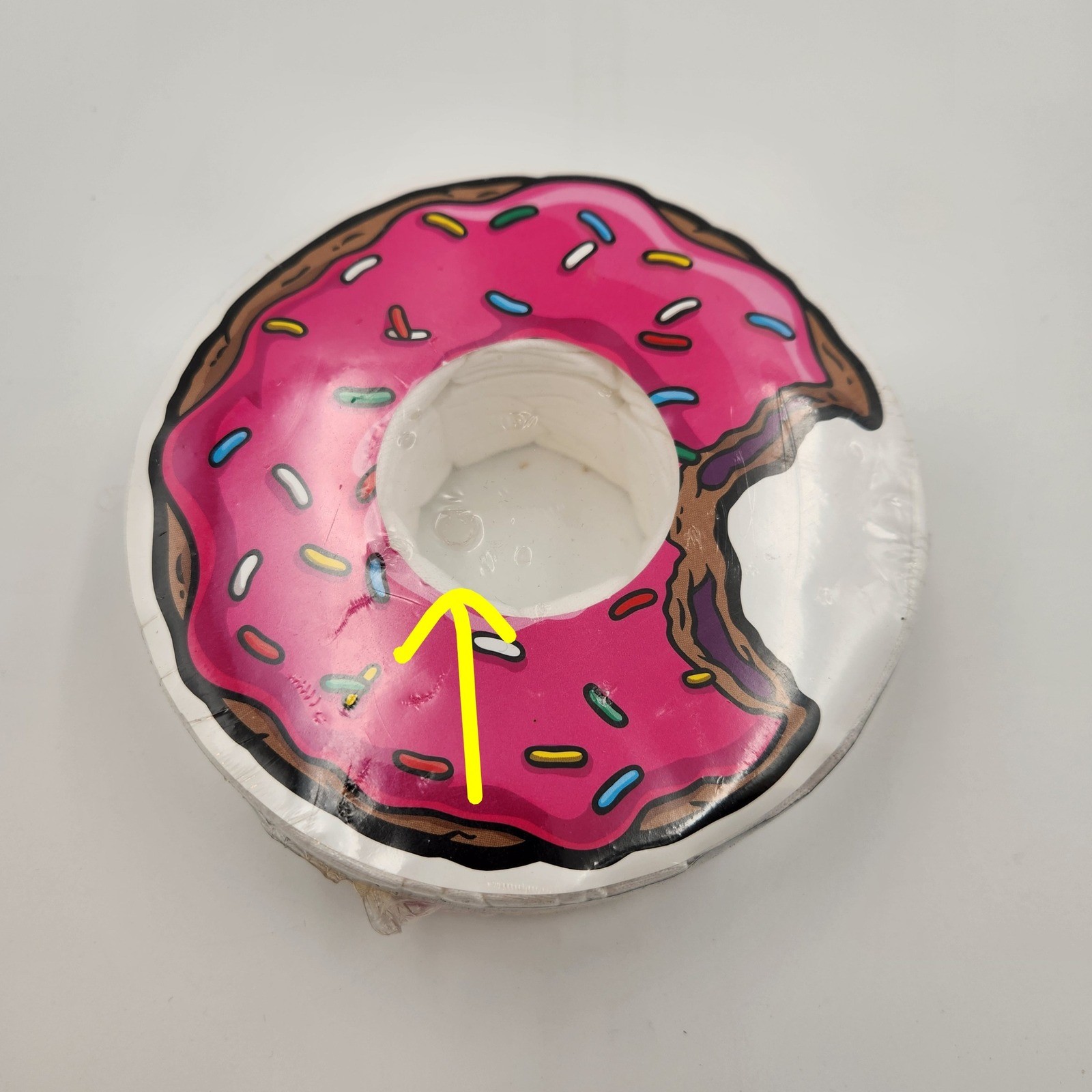 The Simpsons Movie Shirt Donut New Sealed Movie Promotional Shirt – Size Unknown
