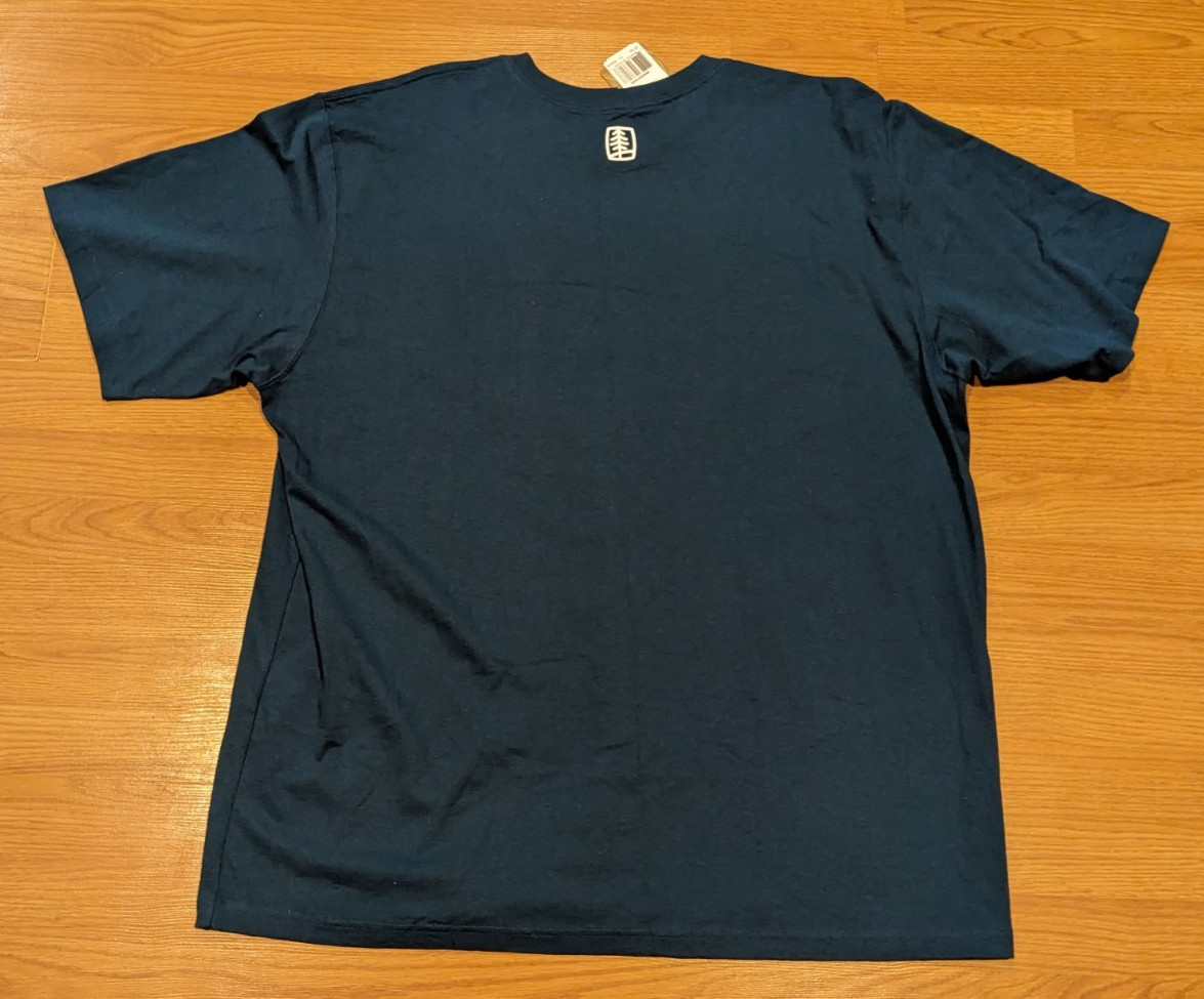 Men’s Carhartt Original Fit Pocket Tee K87 984 Teal TShirt 2XL READ DESCRIPTION