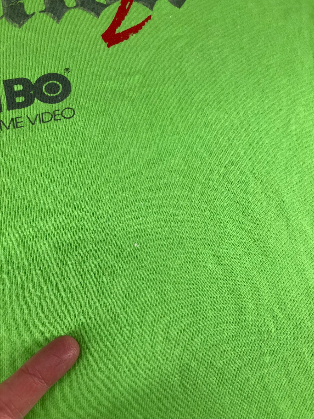 Vintage Spawn 2 Shirt Men XL Green HBO Animated Show Todd McFarlane Comics Movie