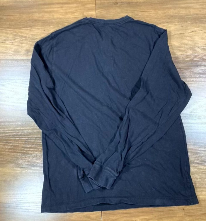Old Navy Black Long Sleeve Tee Men Size L