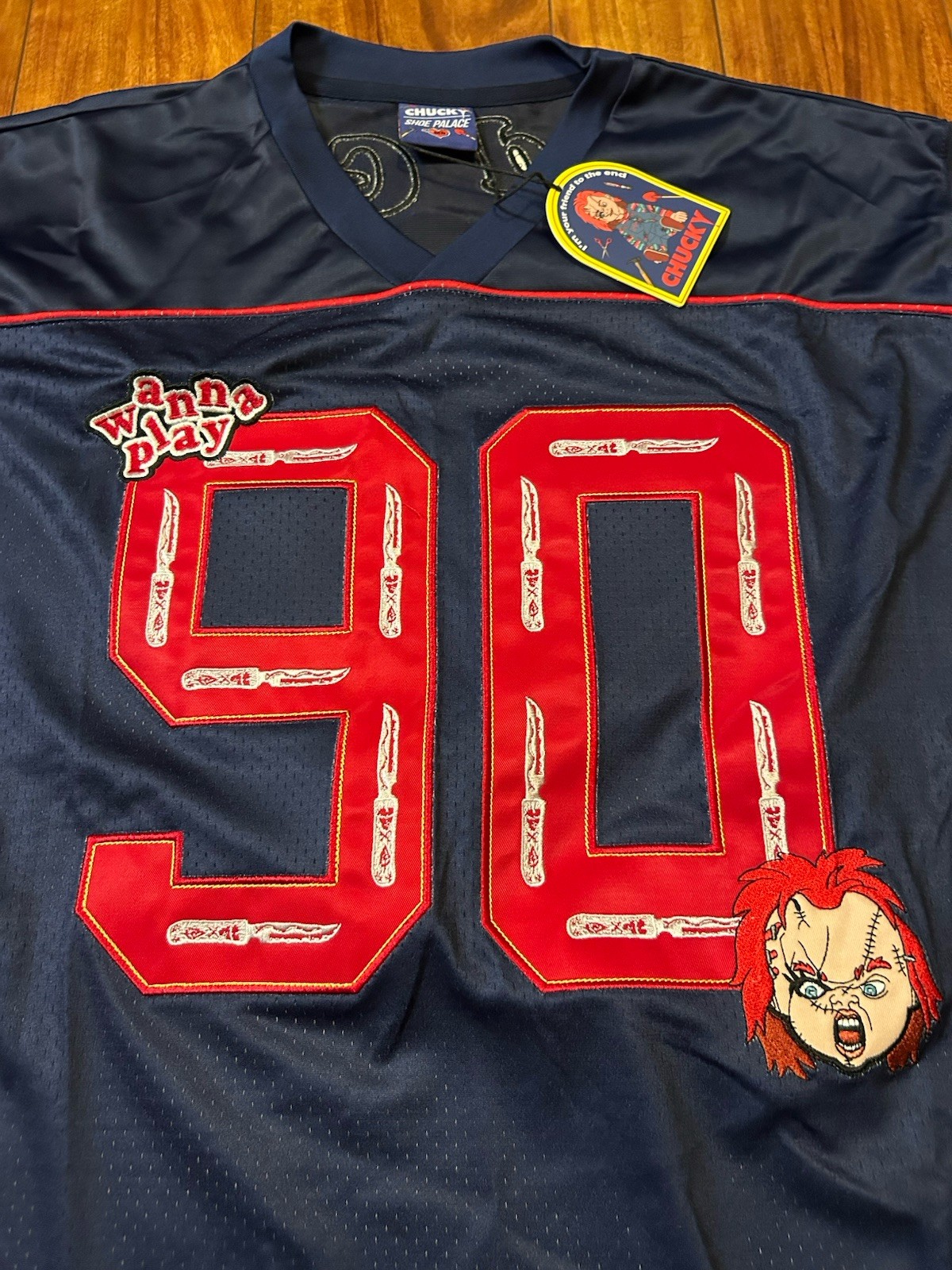Chucky Childs Play X Shoe Palace Jersey 🔪 M