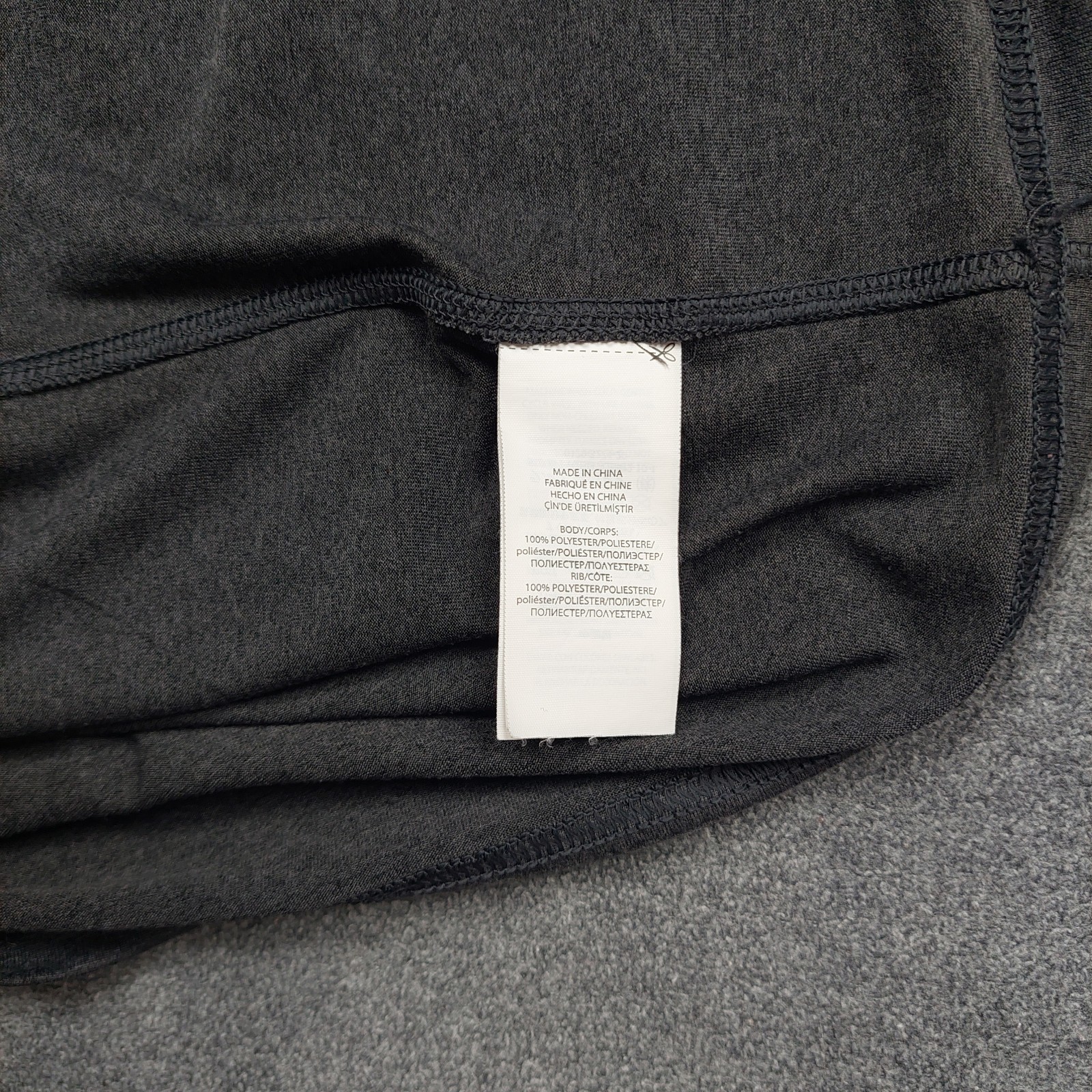 Polo Ralph Lauren Performance TShirt Gray Mens L Classic Fit Tee Crew Neck Pony