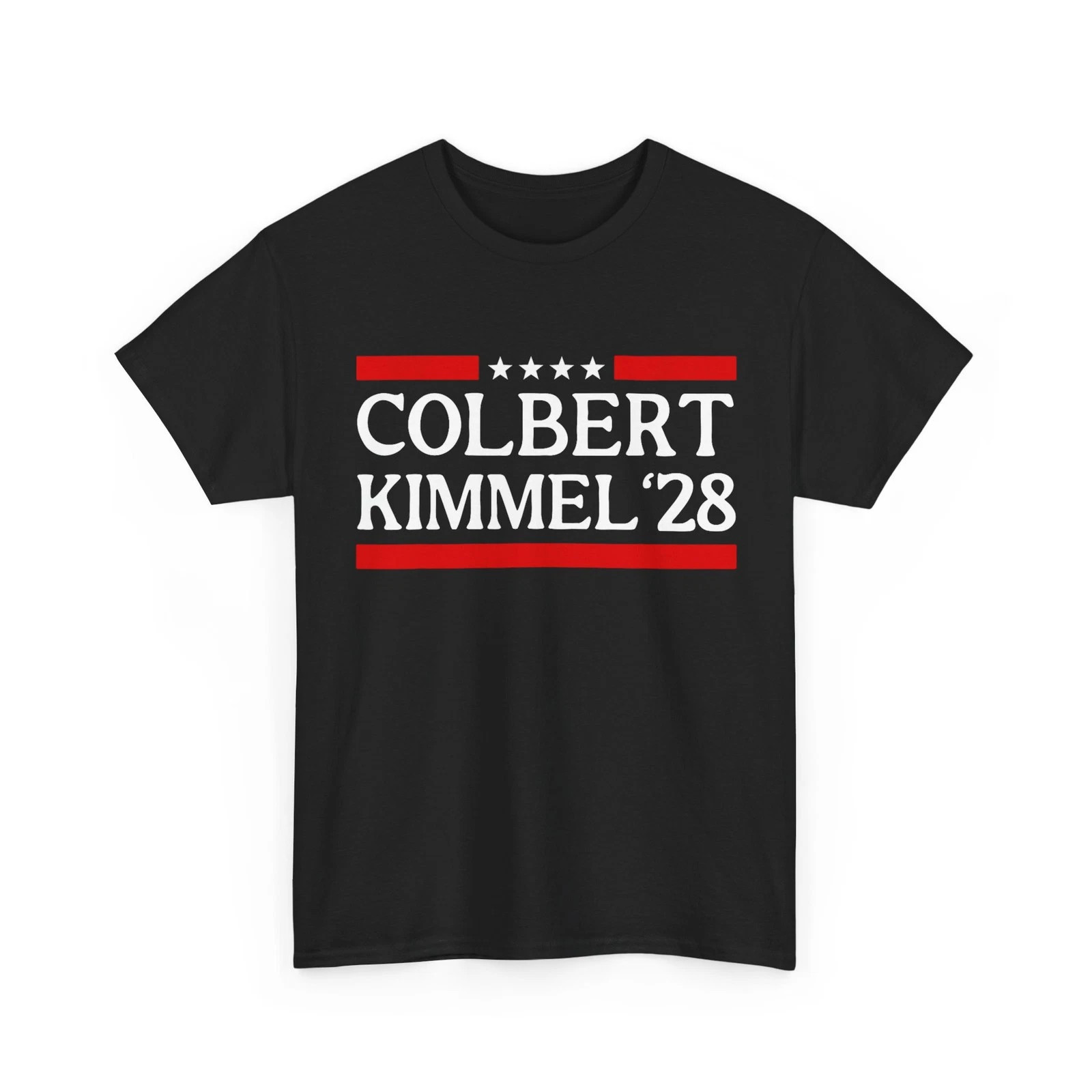 Colbert Kimmel 2028 Get the Last Laugh Unisex T-Shirt S-5XL