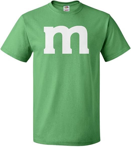 M Team Adult T-Shirt – Easy Cosplay Costume, Perfect for Group or Team Wear
