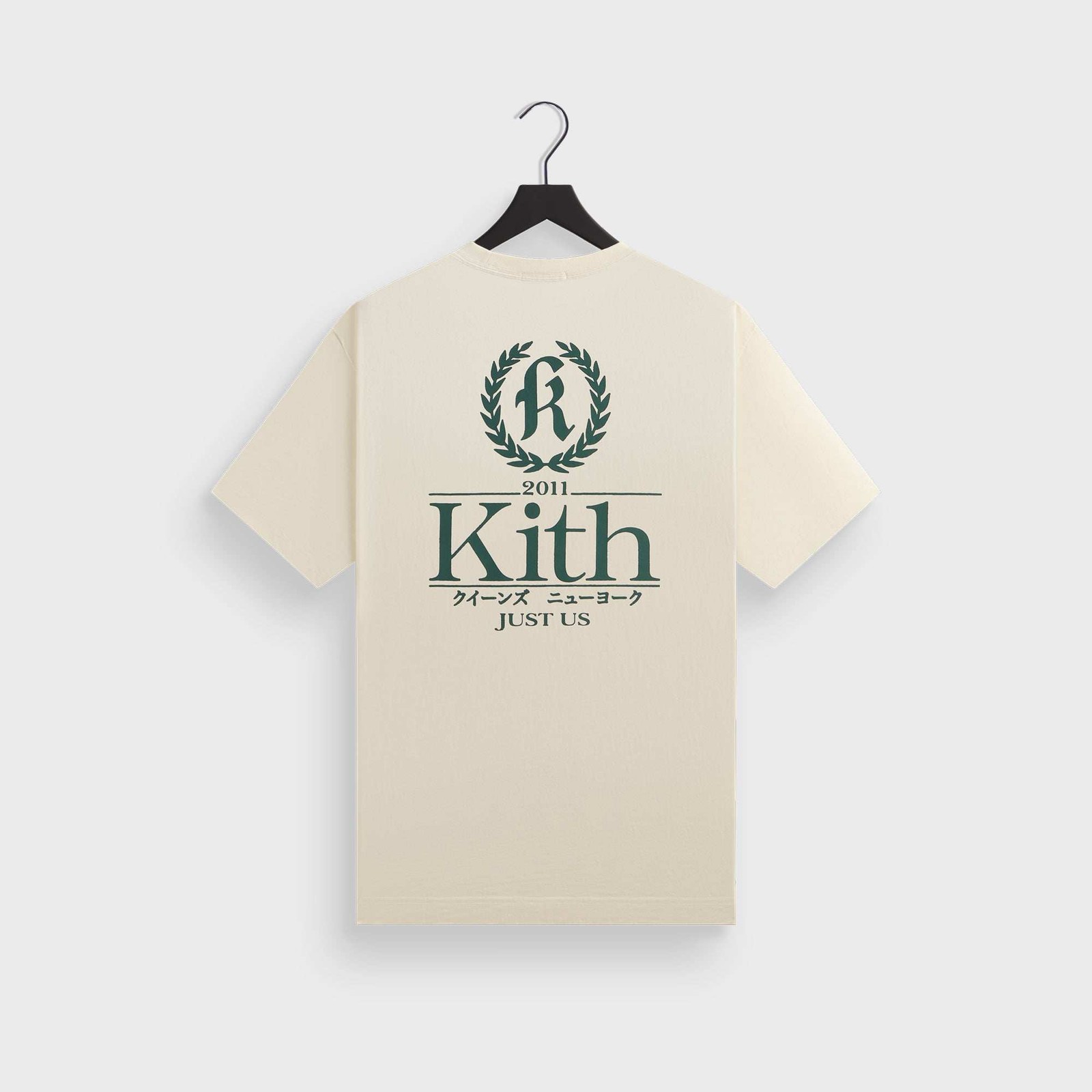 SS25 KITH INSIGNIA LOGO TEE COTTON UNISEX