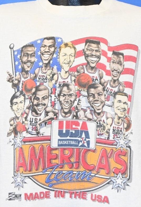 90s America’s Dream Team USA Unisex 1992 t-shirt S-5XL