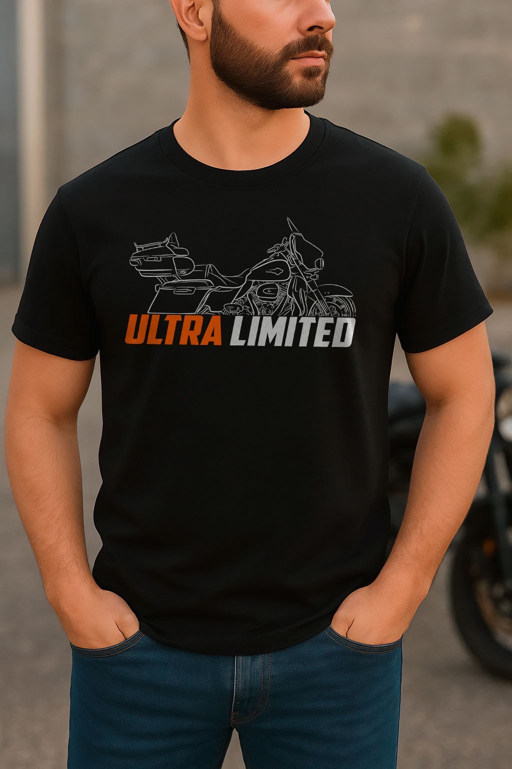 For HD FLHTK & FLHTKL Electra Glide Ultra Limited 2010-24 fans – Moto T-Shirt