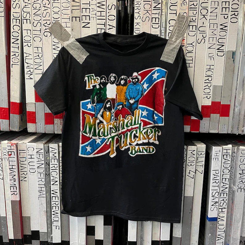 VTG The Marshall Tucker Band black T-shirt All sizes S-5XL tee 1F1955