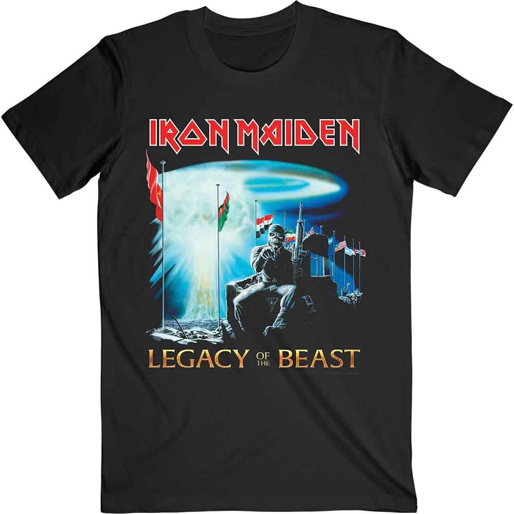 Iron Maiden ‘Legacy Of The Beast Two Minutes To Midnight’ T shirt – NEW OFFICIAL