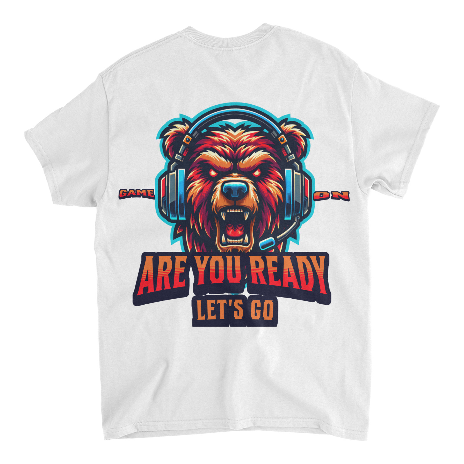 Custom T-Shirt Are You Ready! / Unisex Soft Style T-Shirts, Gildan Heavy- Cotton